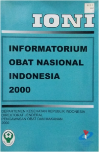 Image of Informatorium obat nasional Indonesia 2000
